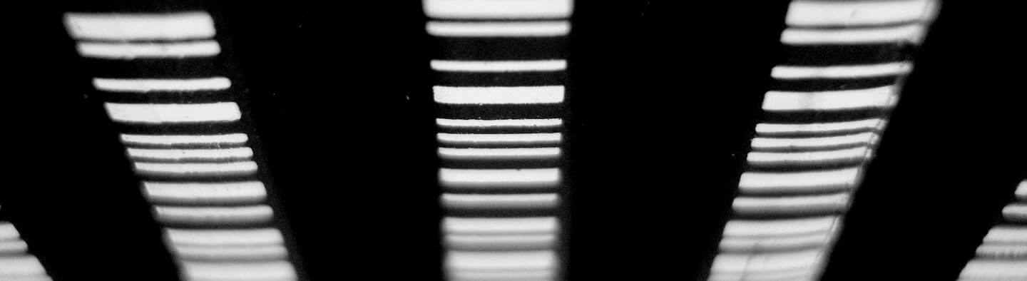 A close-up of a barcode pattern